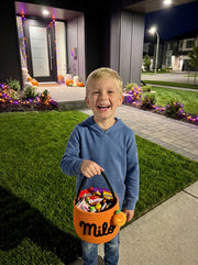 Personalised Trick-or-Treat Small Basket