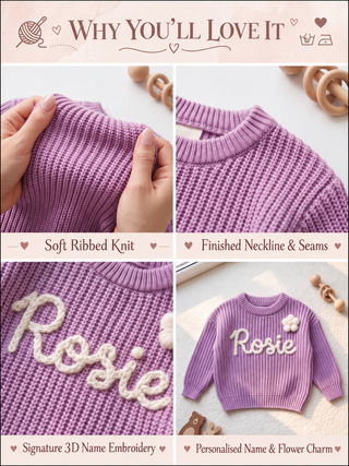 Personalised Cotton Yarn Sweater