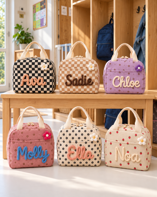 Personalised Yarn Lunch Bag