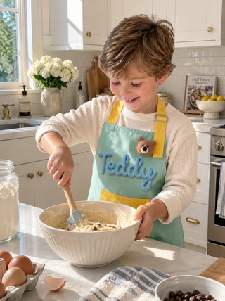 Personalised Kids Yarn Apron
