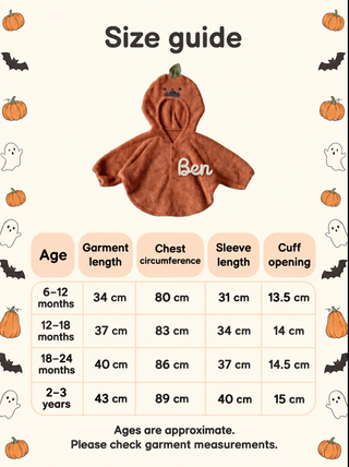 Personalised Halloween Yarn Costume Cape
