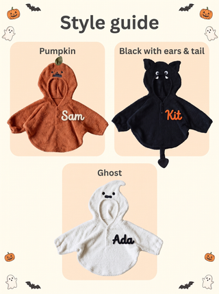 Personalised Halloween Yarn Costume Cape