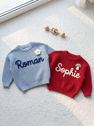 Personalised Cotton Yarn Sweater