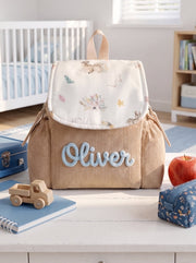 Personalised Yarn School Backback