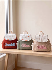 Personalised Yarn School Backback