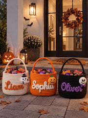 Personalised Trick-or-Treat Small Basket