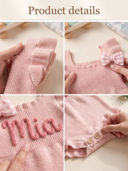 Personalised Yarn Baby Romper