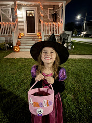 Personalised Trick-or-Treat Yarn Basket