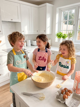 Personalised Kids Yarn Apron