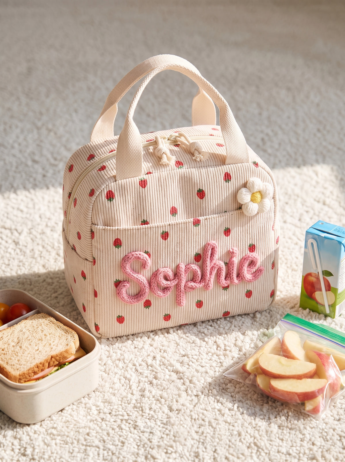 Personalised Yarn Lunch Bag