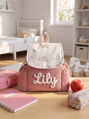 Personalised Yarn School Backback