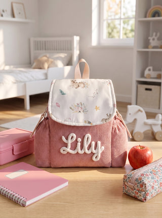 Personalised Yarn School Backback