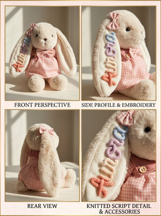 Personalized Bunny Plush Toy