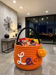 Personalised Trick-or-Treat Small Basket