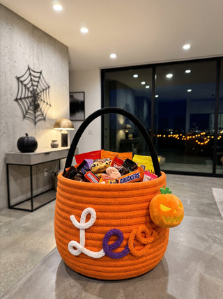 Personalised Trick-or-Treat Small Basket