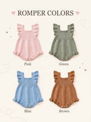 Personalised Yarn Baby Romper