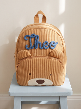Personalised Corduroy Kids Backpack