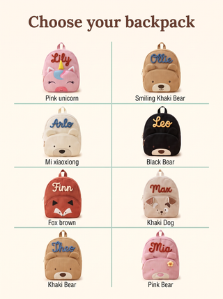 Personalised Corduroy Kids Backpack