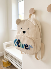 Personalised Corduroy Kids Backpack