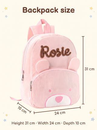 Personalised Corduroy Kids Backpack
