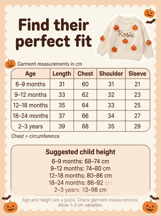 Personalised Halloween Pumpkin Sweater