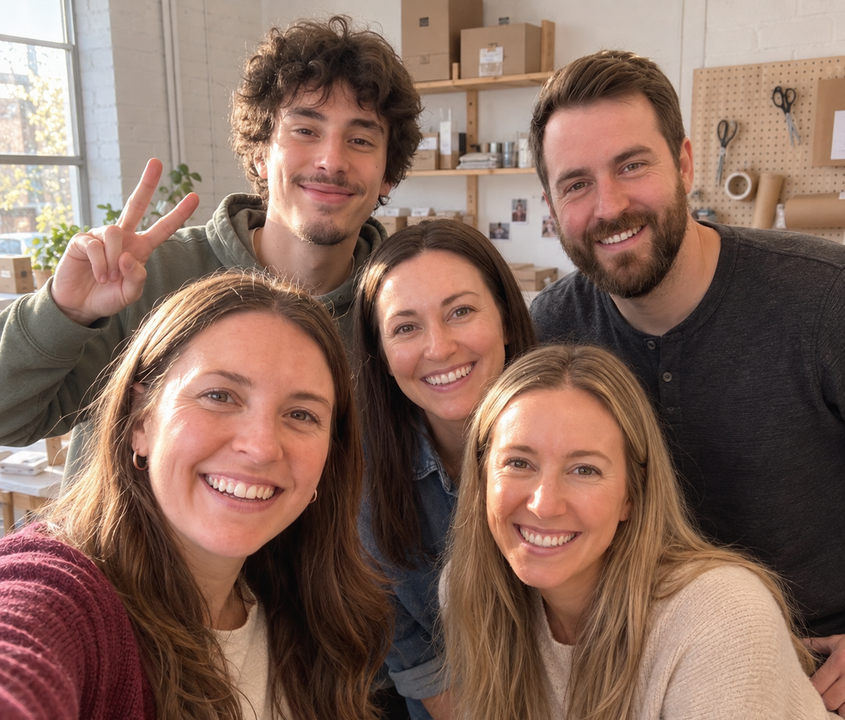 The team at Handmade by Rosie